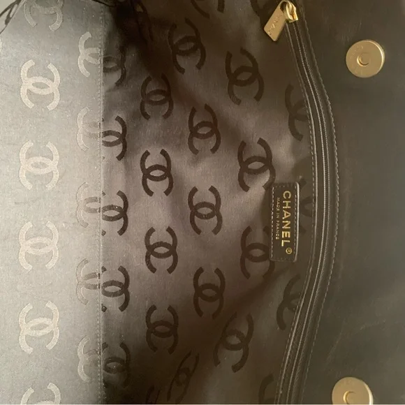 Authentic Chanel Rafia Denim Tote💕 - Picture 12 of 15